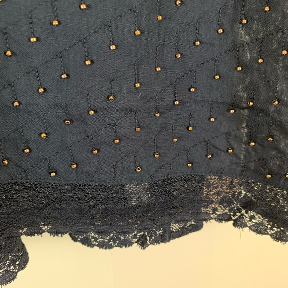 📍SOLD📍Free People Bright Lights Black Cami Top - Picture 4 of 10